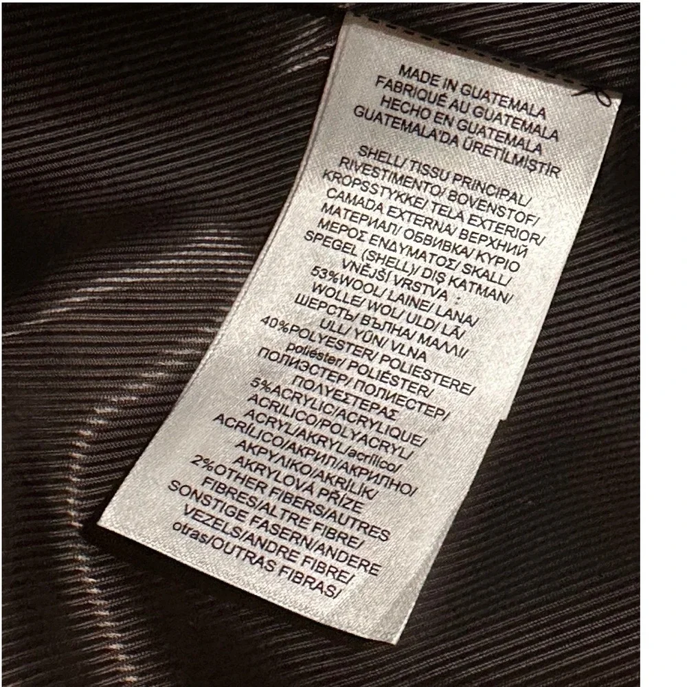 Lauren Ralph Lauren NWT SZ 4 Classic Wool Blend Herringbone Pattern Coat Jacket‎ - Picture 15 of 16